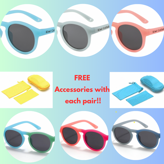 Kids flexi colour changing sunglasses